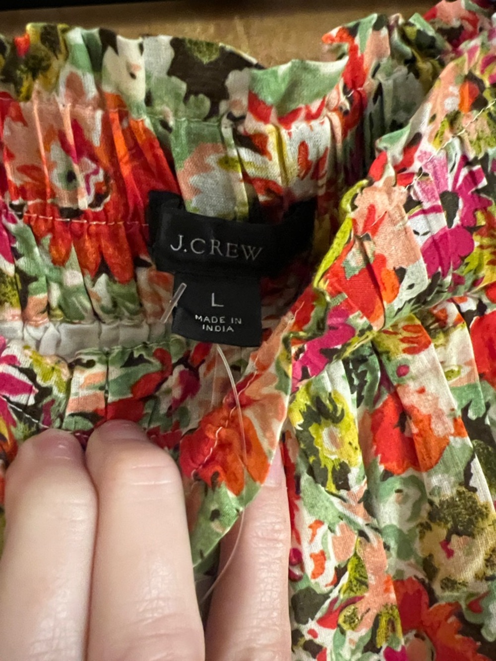 NWT J Crew Floral Midi Skirt - Picture 4 of 5